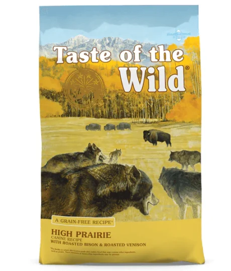 Taste of the wild High Prairie with bison roasted and venison