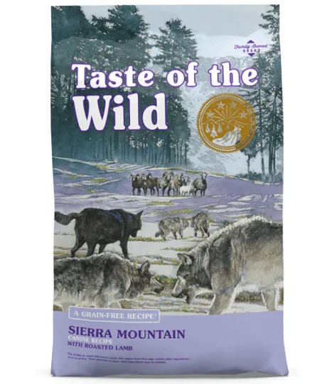 Taste of the wild Sierra Mountain with roasted lamb